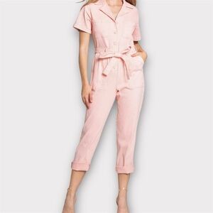 Skies are blue Pink Women's broiler Jumpsuit